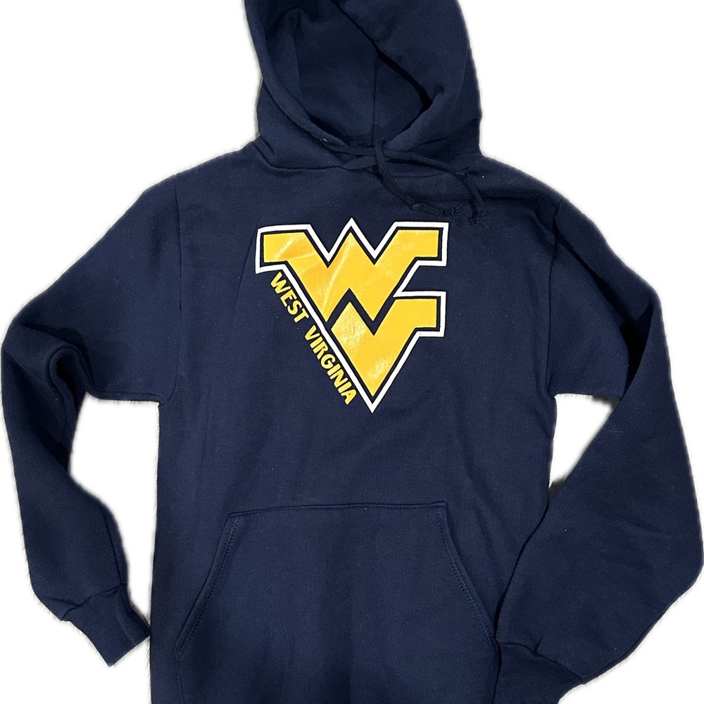 West Virginia Univertity Hoodie Vintage Made in USA WVU